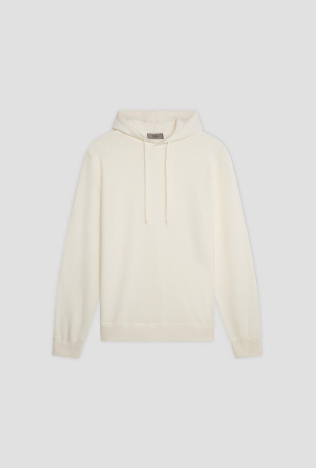 Carded wool hoodie ESSENTIAL - Ferrante | img vers.1300x/